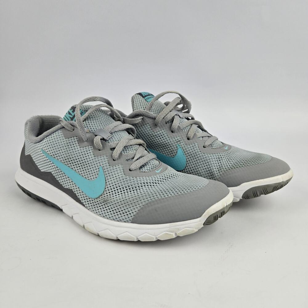 Nike Flex Experience RN 4 Shoes Womens Size 10 Gray Lace Up Running Sneakers